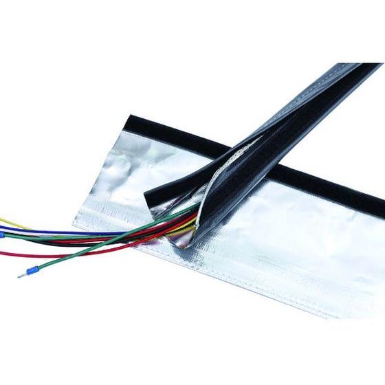 【お取り寄せ】TRUSCO 電磁波シールド結束チューブ マジックタイプ 25Φ5m MTF-25-5...