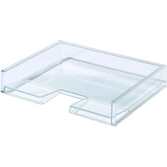 【お取り寄せ】ライクイット A4ファイルトレーR クリア トレー デスクトップ収納 デスク周り 文具