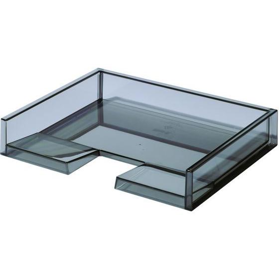 【お取り寄せ】ライクイット A4ファイルトレーR ブラック トレー デスクトップ収納 デスク周り 文...