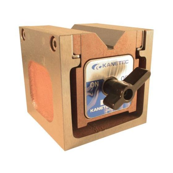 【お取り寄せ】カネテック 桝形ブロック KYB形 KYB-8A マグネット 測定 作業