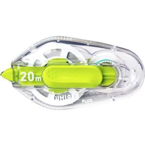 プラス ホワイパーLT 本体 4mm グリーン WH-1404／49-570 使い切りタイプ 修正テープ