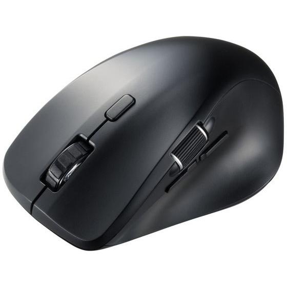 サンワサプライ 静音Bluetoothマウス 5ボタン ブラック MA-BBS523BK マウス キ...