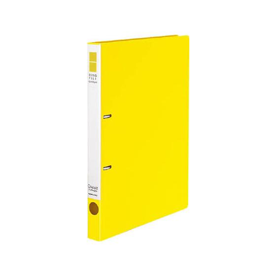 コクヨ リングファイル〈スリムスタイル〉 A4タテ 背幅27mm 黄 Ａ４ 丸型２穴リングファイル ...