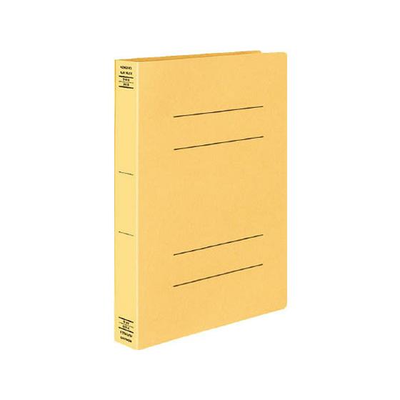 コクヨ フラットファイルX(スーパーワイド) A4タテ とじ厚40mm 黄 厚綴じタイプ Ａ４ フラ...