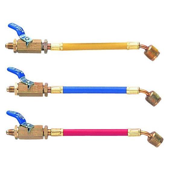 【お取り寄せ】イエロージャケット 1／4 BV付ホース オス(BV付)×メス 黄 Y25002 エア...