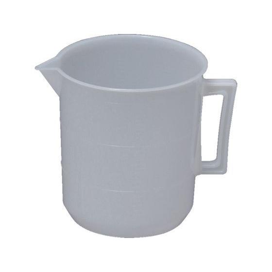 【お取り寄せ】瑞穂 ポリ手付ビーカー 3L 0516 ビーカー 計量カップ コップ ガラス容器 計量...