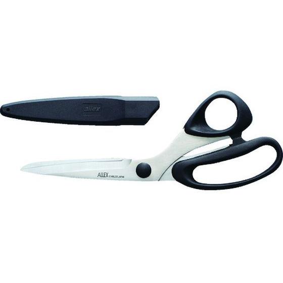 【お取り寄せ】ALLEX ラシャ切りはさみキャップ付 15104 ハサミ カッター 板金用工具 作業...