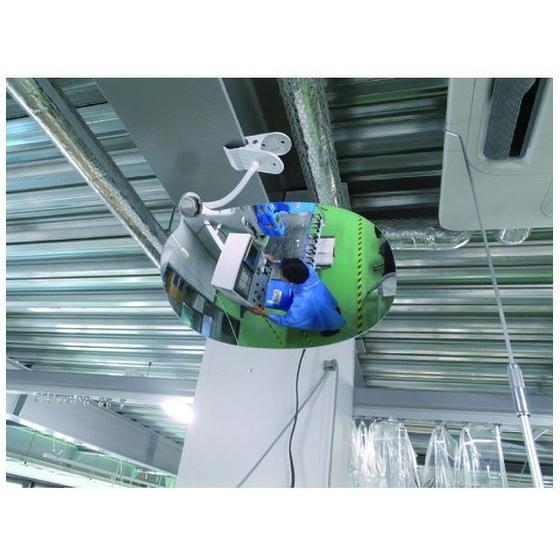 【お取り寄せ】コミー スーパーオーバル[クリップ式]350×230 SF35C 安全ミラー ガレージ...