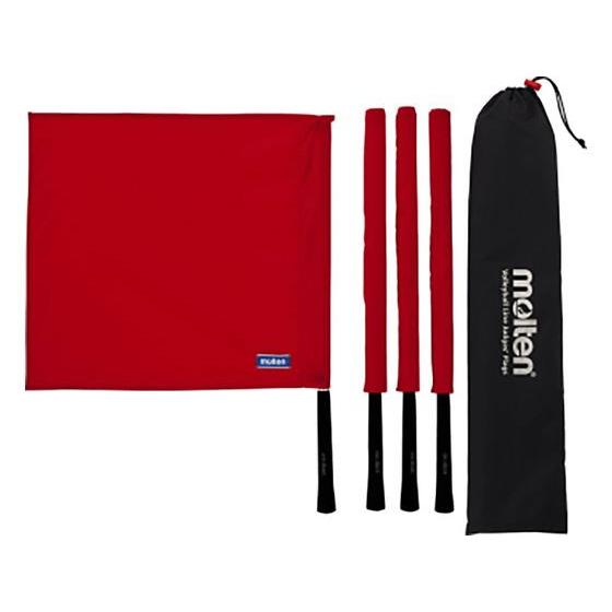 【お取り寄せ】モルテン 線審フラッグ 赤 QV0020R