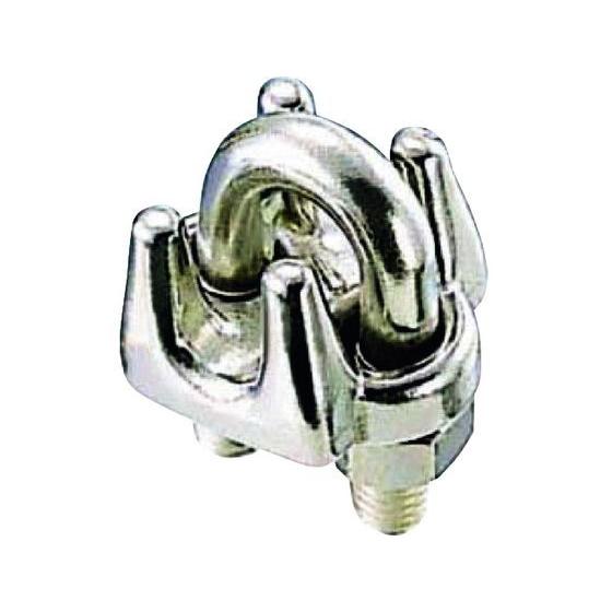 【お取り寄せ】水本 ステンレス ワイヤークリップ SUS316 使用ロープ径8mm B-2435 ワ...