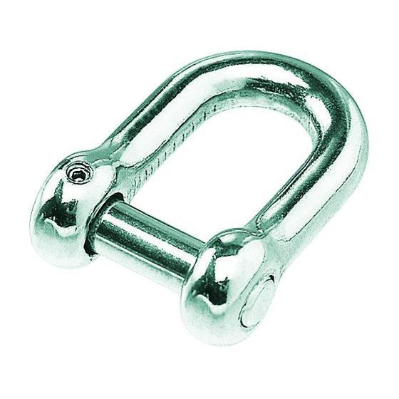 【お取り寄せ】水本 ステンレス ネジ止め沈みシャックル 長さ28mm 内幅14mm ターンバックル ...