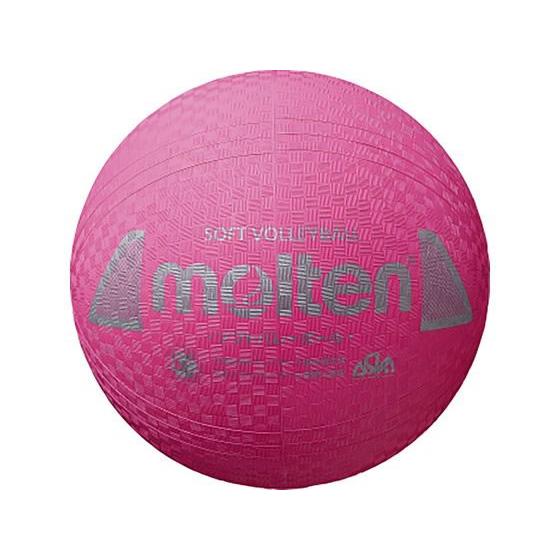 【お取り寄せ】モルテン ソフトバレーボール 検定球 ピンク S3Y1200P