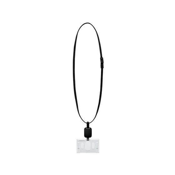 コクヨ 吊り下げ名札セット (リール式・ハードケース) アイドプラス 黒 吊り下げ式ハードタイプ 名...