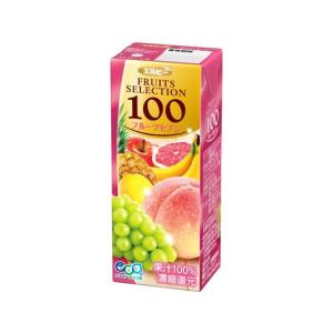 エルビー フルーツセレクション フルーツセブン100 200ml 紙パック 24