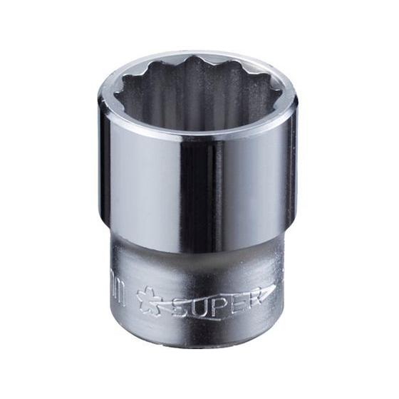 【お取り寄せ】スーパー ソケットレンチ用ソケット12角(差込角12.7mm)六角対辺22mm NHS...