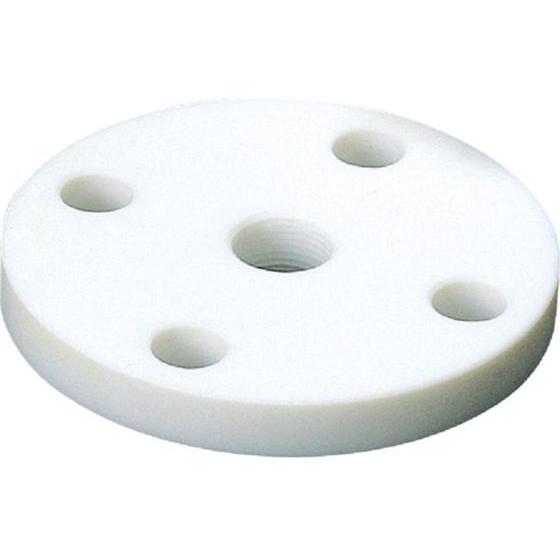 【お取り寄せ】フロンケミカル フッ素樹脂(PTFE)フランジ 15A×10K×RC1／4 NR140...