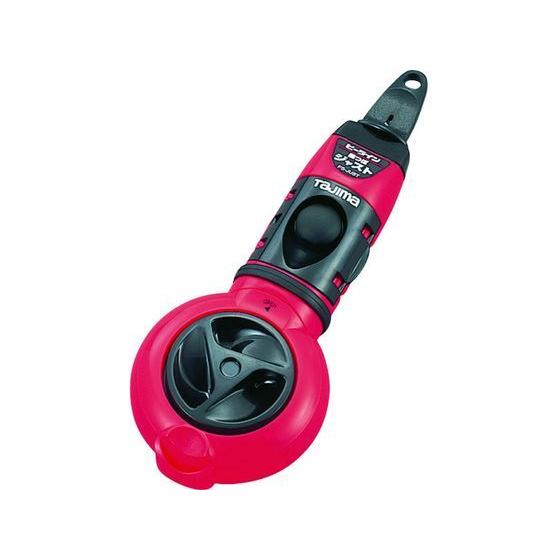 【お取り寄せ】タジマ ピーライン墨つぼジャスト赤／20m PS-JUST-R 墨つぼ チョークリール...