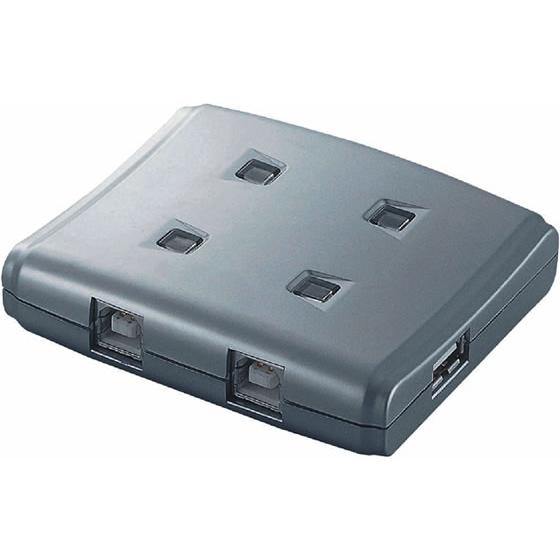 【お取り寄せ】エレコム USB2.0対応切替器 4切替 USS2-W4 切替機 分配器 ＰＣ周辺機器...