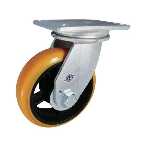 【お取り寄せ】ヨドノ 重量用高硬度ウレタン自在車200φ SDUJ200 キャスター 筐体 機構部材...