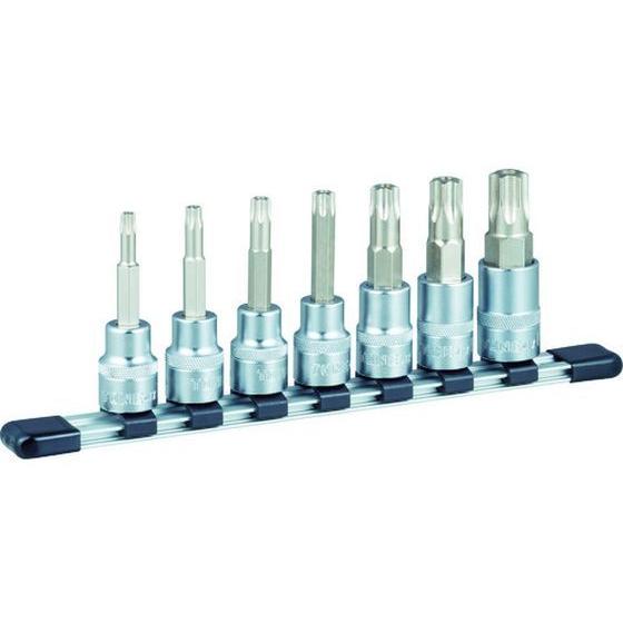 【お取り寄せ】TONE トルクスソケットセット(いじり防止タイプ・ホルダー付) HTX407H ソケ...