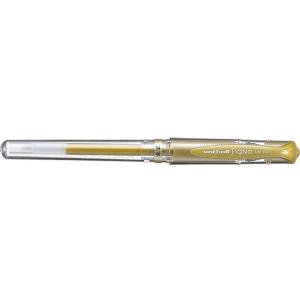 三菱鉛筆 ユニボールシグノ 太字 1.0mm 金 UM153.25  水性ゲルインクボールペン キャップ式