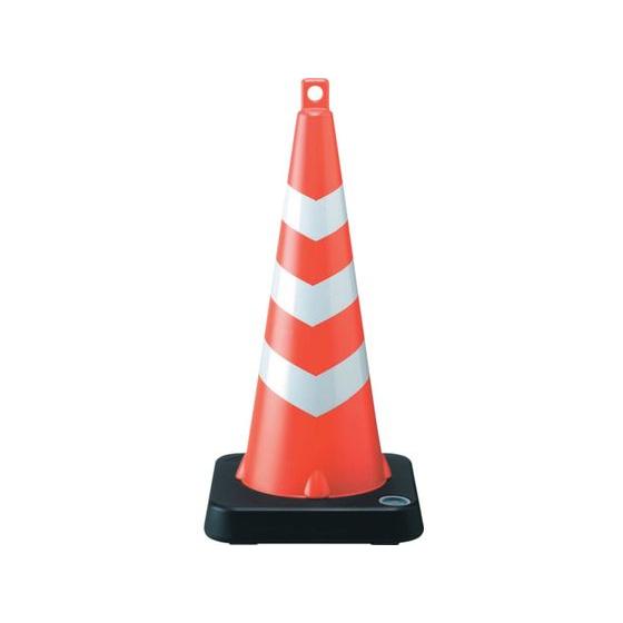 【お取り寄せ】ミツギロン ガードスコッチコーン赤370×高さ757 GSC-R 三角コーン 区画 現...