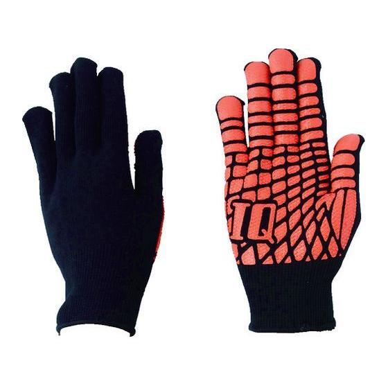 【お取り寄せ】川西 IQグローブ レッド 2225R すべり止め軍手 軍手 背抜き手袋 作業用手袋