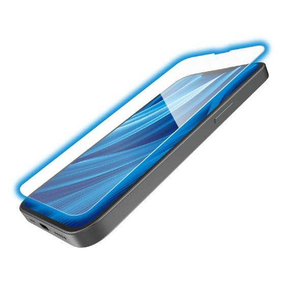 【お取り寄せ】エレコム iPhone16eガラスフィルムBLカットゴリラ薄型 PM-A25SFLGO...