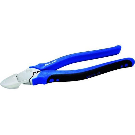 【お取り寄せ】ビクター ビクタープラス偏芯強力ニッパ(薄刃) ZD80-200 ニッパ ペンチ プラ...