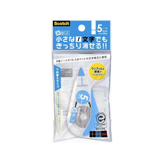 3M スコッチ修正テープ 微修正 5mm SCPD-5NN 詰め替えタイプ 修正テープ