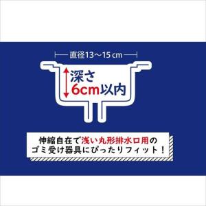 ボンスター販売 抗菌 水切りストッキング浅い丸...の詳細画像2