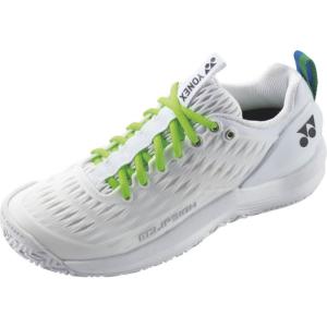 【お取り寄せ】YONEX ヨネックス オーバルシューレース 靴ひも(ライムグリーン・110cm) AC570-008-110