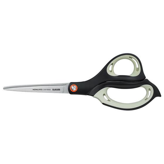 コクヨ ハサミ(エアロフィット・スペリオ)グルーレス刃 ハサ-P240D はさみ 大型 切る 文具 ...