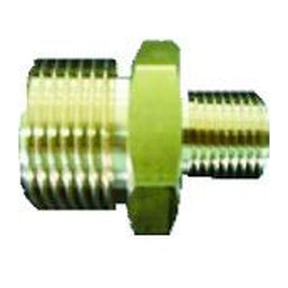 【お取り寄せ】ヤマト オス×オス継手 TB7 継手 パイプ 水道 空調配管用工具 作業用品 工具