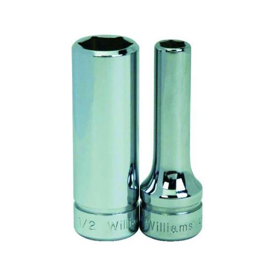 【お取り寄せ】WILLIAMS 3／8ドライブ ディープソケット 6角 6mm JHWBMD-606...