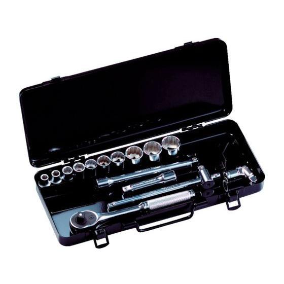 【お取り寄せ】スーパー ソケットレンチセット 差込角9.5mm(3／8インチ)入り数:15 N310...