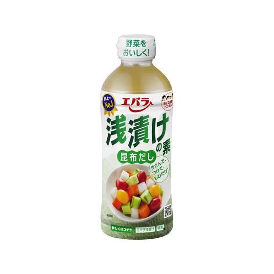 エバラ 浅漬けの素 昆布だし 500ml AK500R 漬物 キムチの素 料理の素 調味料 油 食品