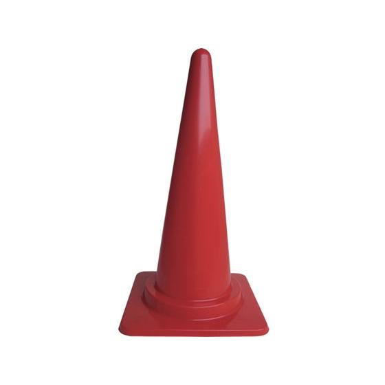 【お取り寄せ】ミツギロン レッドコーン 赤 700×380 CC-R 三角コーン 区画 現場 安全 ...