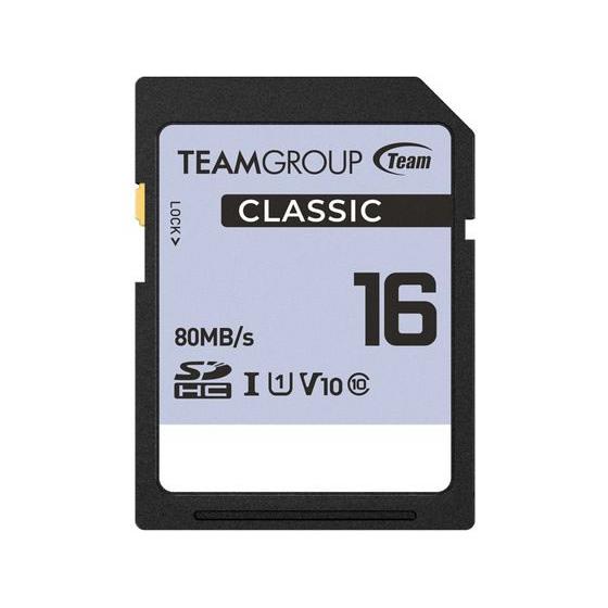 TEAM SDHC UHS-I U1 Classicシリーズ16GB TSDHC16GIV1001