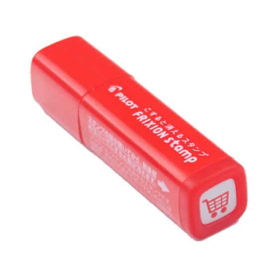 パイロット フリクションスタンプ ショッピング レッド SPF-12-62R スタンプタイプ デコレ...