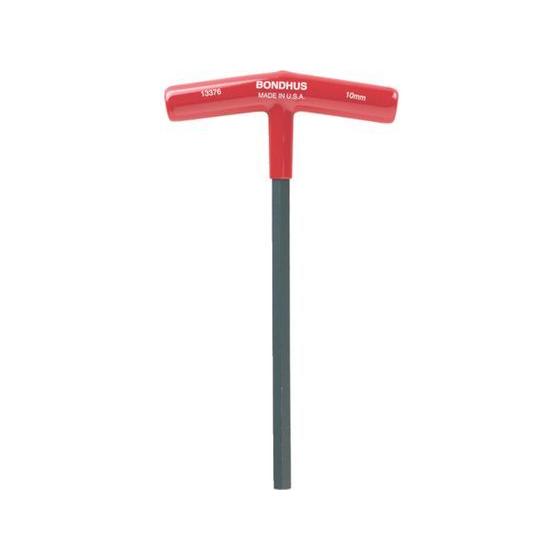 【お取り寄せ】ボンダス 全長152mm 六角T-ハンドル 10mm 6HT10MM 六角棒レンチ ド...