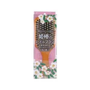 【お取り寄せ】貝印 姫椿のパドルブラシ KQ3138 ヘア小物 ヘア ヘアケア