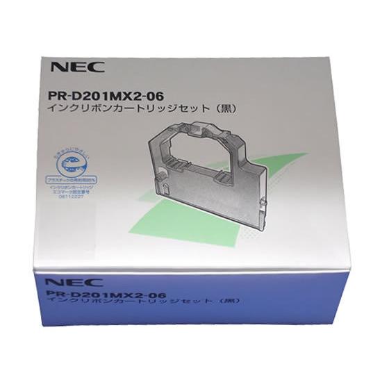 NEC プリンタリボン 黒 PRD201MX206 エヌイーシー ＮＥＣ プリンタ インクリボン ト...