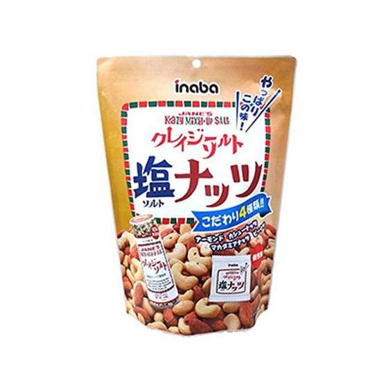 稲葉ピーナツ クレイジーソルト 塩ナッツ 140g