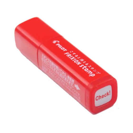 パイロット フリクションスタンプ チェック レッド SPF-12-77R スタンプタイプ デコレーシ...