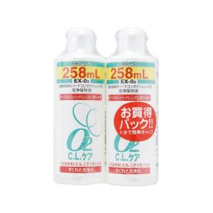 【お取り寄せ】大洋製薬 O2CLケア 2本パック 258mL×2P ハードコンタクト洗浄保存液類の商品画像