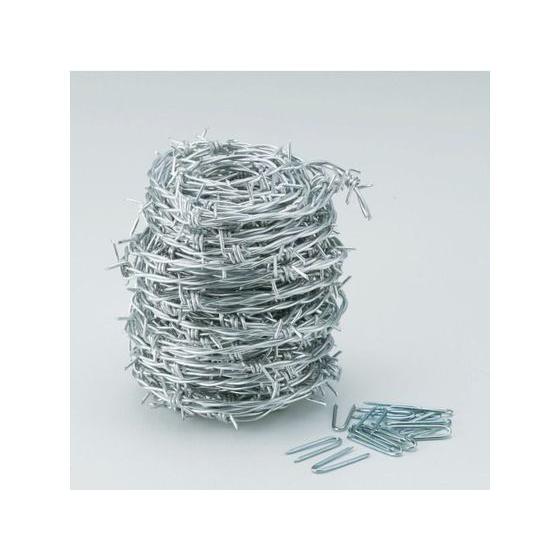 【お取り寄せ】TRUSCO 有刺鉄線 1.6mm×100m TUW-16-100 防犯