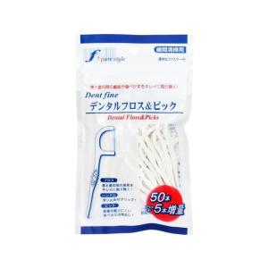 クリエイト デンタルフロス&ピック 55...の商品画像