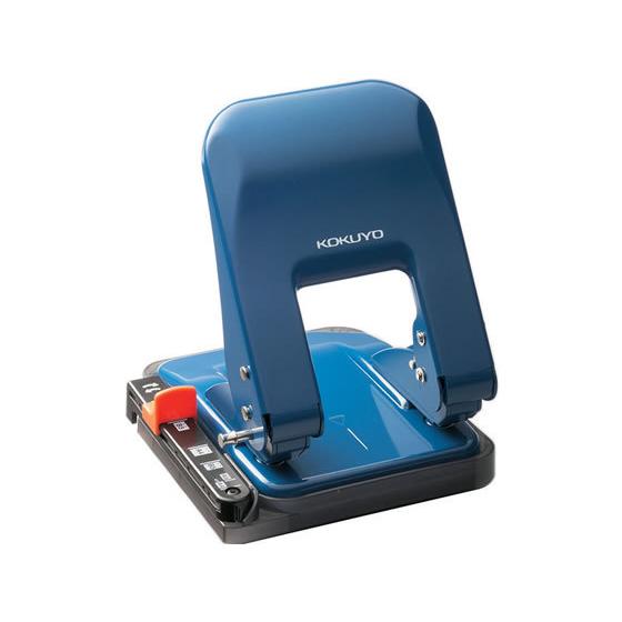 コクヨ 2穴パンチ〈ラクアケ〉37枚対応 青 PN-G37B 小型 中型 パンチ 文具 事務