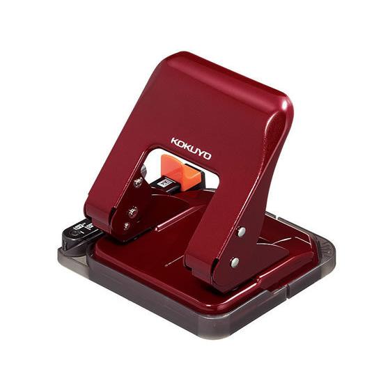 コクヨ 2穴パンチ〈ラクアケ〉25枚対応 赤 PN-G25R 小型 中型 パンチ 文具 事務